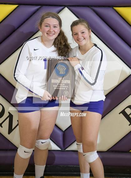 Thumbnail 3 in Clayton vs. Eau Claire Immanuel Lutheran (WIAA D4 Regional Final) photogallery.