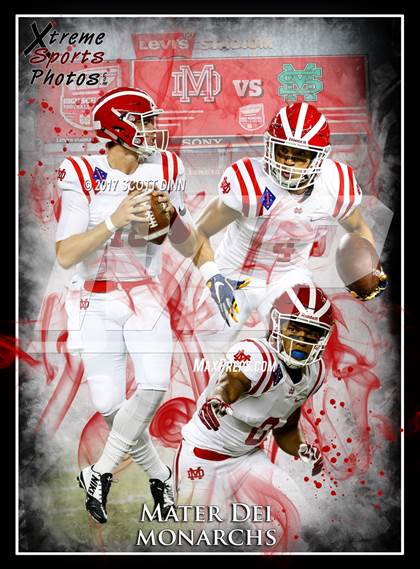 Thumbnail 1 in Mater Dei vs St. Mary's (Levi's Stadium High School Football Series) photogallery.