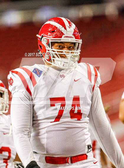 Thumbnail 1 in Mater Dei vs St. Mary's (Levi's Stadium High School Football Series) photogallery.