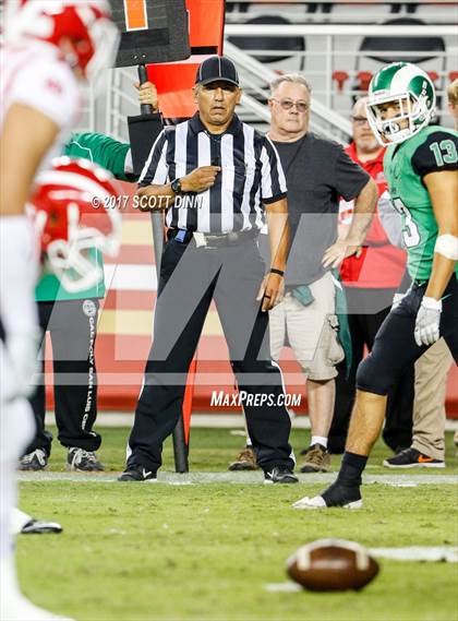 Thumbnail 1 in Mater Dei vs St. Mary's (Levi's Stadium High School Football Series) photogallery.