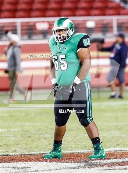 Thumbnail 1 in Mater Dei vs St. Mary's (Levi's Stadium High School Football Series) photogallery.