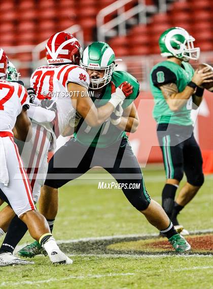 Thumbnail 1 in Mater Dei vs St. Mary's (Levi's Stadium High School Football Series) photogallery.