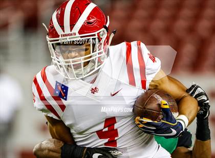 Thumbnail 1 in Mater Dei vs St. Mary's (Levi's Stadium High School Football Series) photogallery.