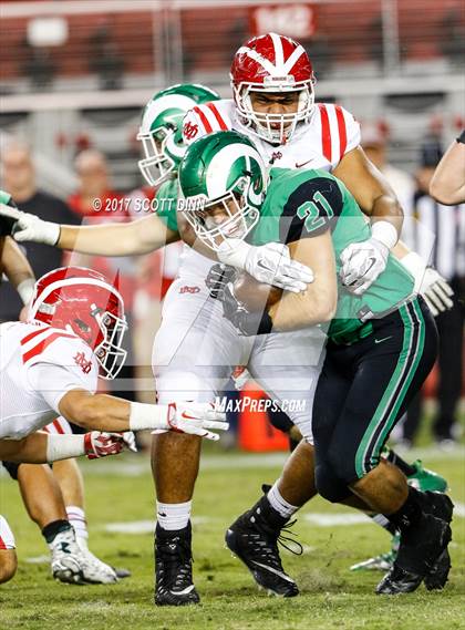 Thumbnail 2 in Mater Dei vs St. Mary's (Levi's Stadium High School Football Series) photogallery.