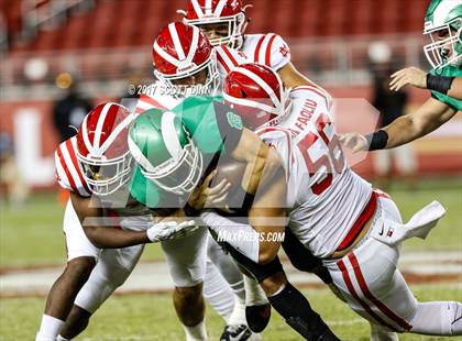 Thumbnail 1 in Mater Dei vs St. Mary's (Levi's Stadium High School Football Series) photogallery.