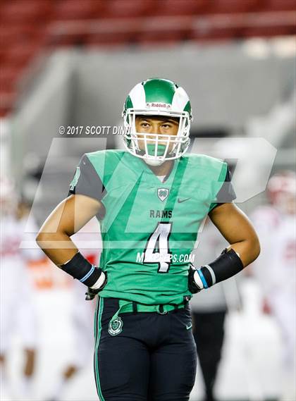 Thumbnail 1 in Mater Dei vs St. Mary's (Levi's Stadium High School Football Series) photogallery.