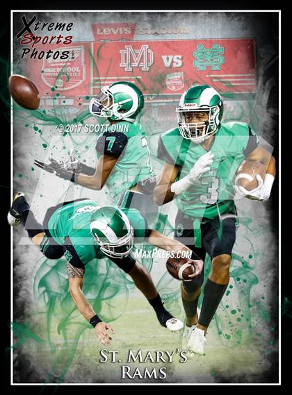 Thumbnail 2 in Mater Dei vs St. Mary's (Levi's Stadium High School Football Series) photogallery.