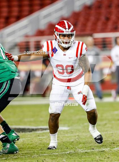 Thumbnail 1 in Mater Dei vs St. Mary's (Levi's Stadium High School Football Series) photogallery.