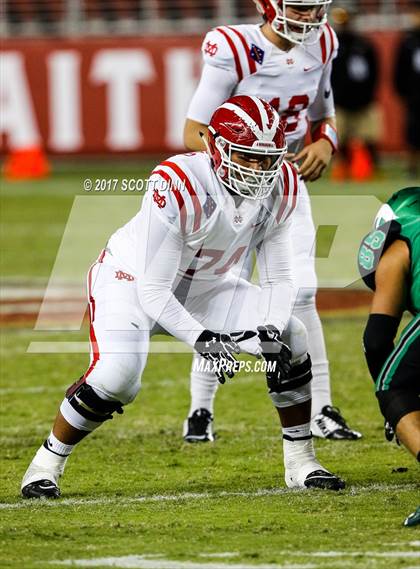 Thumbnail 1 in Mater Dei vs St. Mary's (Levi's Stadium High School Football Series) photogallery.