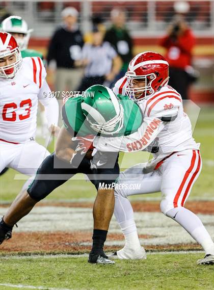 Thumbnail 1 in Mater Dei vs St. Mary's (Levi's Stadium High School Football Series) photogallery.