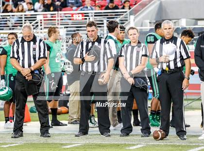 Thumbnail 1 in Mater Dei vs St. Mary's (Levi's Stadium High School Football Series) photogallery.