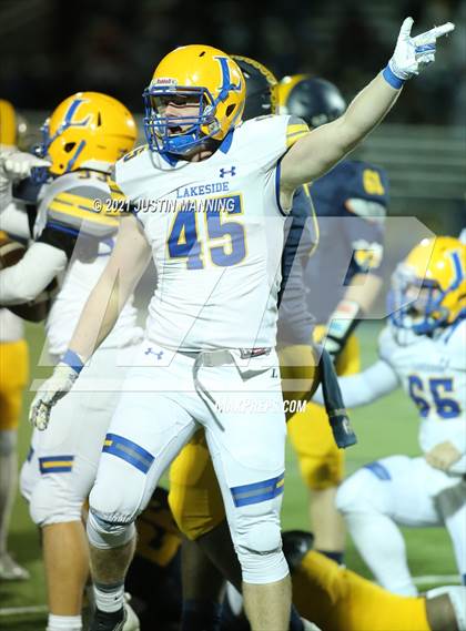Thumbnail 3 in Lakeside @ Wynne (AAA 5A 1st Round Playoff) photogallery.