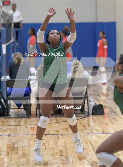 Thumbnail 2 in Fort Bend Hightower vs Cypress Lakes (Needville Tournament) photogallery.