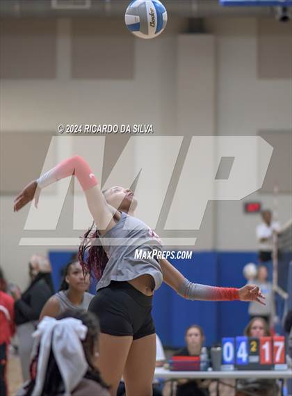 Thumbnail 2 in Fort Bend Hightower vs Cypress Lakes (Needville Tournament) photogallery.