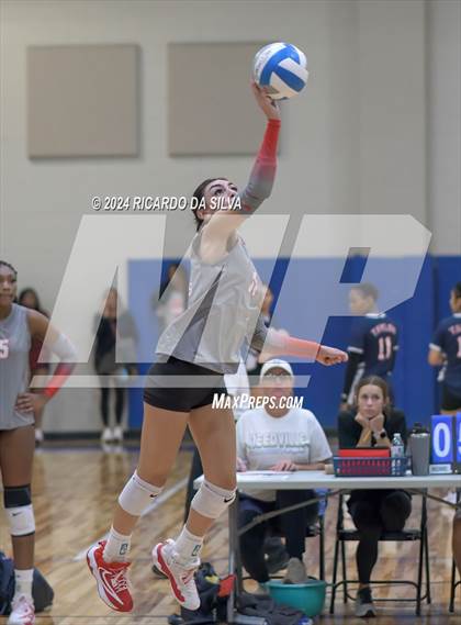 Thumbnail 2 in Fort Bend Hightower vs Cypress Lakes (Needville Tournament) photogallery.