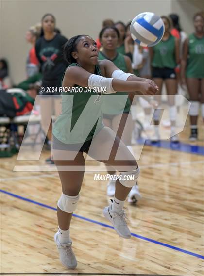 Thumbnail 2 in Fort Bend Hightower vs Cypress Lakes (Needville Tournament) photogallery.