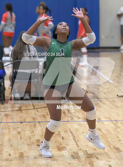 Thumbnail 3 in Fort Bend Hightower vs Cypress Lakes (Needville Tournament) photogallery.