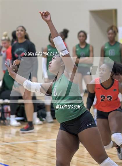 Thumbnail 2 in Fort Bend Hightower vs Cypress Lakes (Needville Tournament) photogallery.
