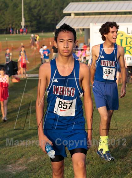 Thumbnail 2 in Nike South XC Invitational photogallery.