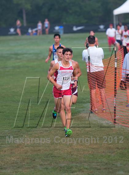 Thumbnail 1 in Nike South XC Invitational photogallery.