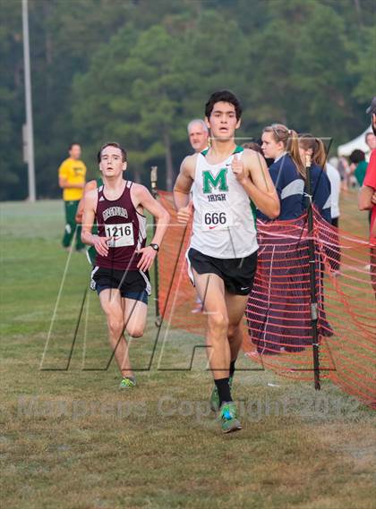 Thumbnail 2 in Nike South XC Invitational photogallery.