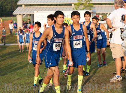 Thumbnail 1 in Nike South XC Invitational photogallery.