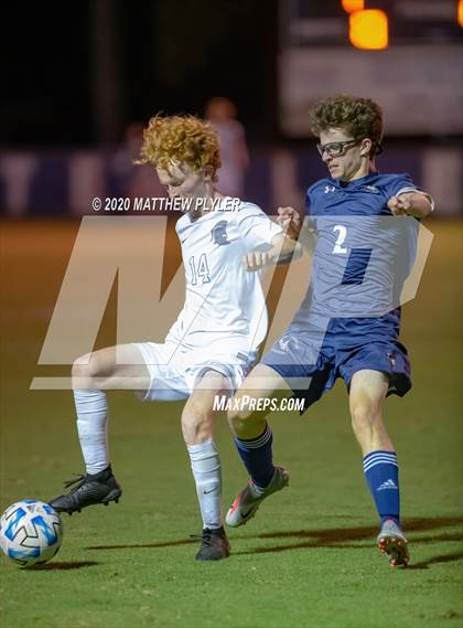 Thumbnail 3 in Gaston Day vs Fayetteville Academy (NCISAA 2A State Semifinals) photogallery.