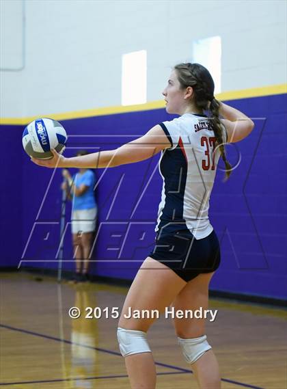 Thumbnail 1 in Santa Margarita vs Sacred Heart (Durango Fall Classic) photogallery.