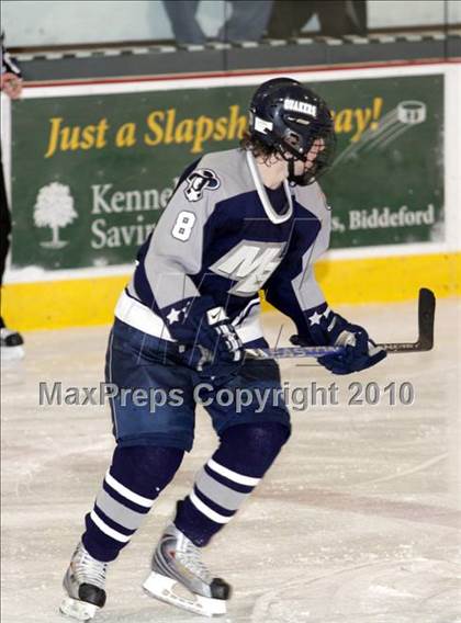 Thumbnail 1 in Scarborough vs Moses Brown (Maine Hockey Invitational) photogallery.