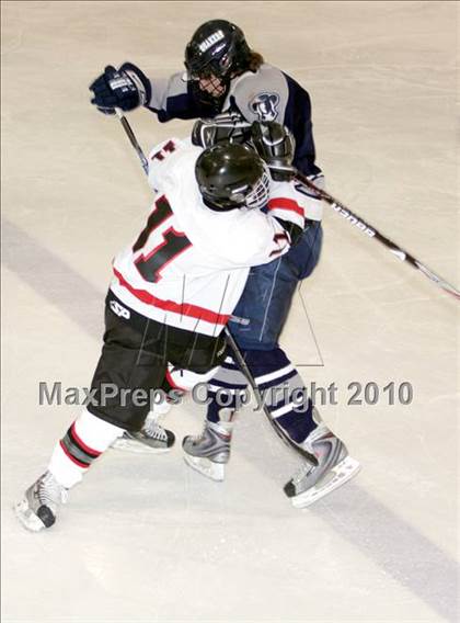 Thumbnail 2 in Scarborough vs Moses Brown (Maine Hockey Invitational) photogallery.