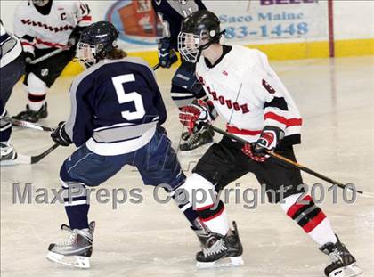 Thumbnail 3 in Scarborough vs Moses Brown (Maine Hockey Invitational) photogallery.