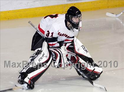 Thumbnail 3 in Scarborough vs Moses Brown (Maine Hockey Invitational) photogallery.