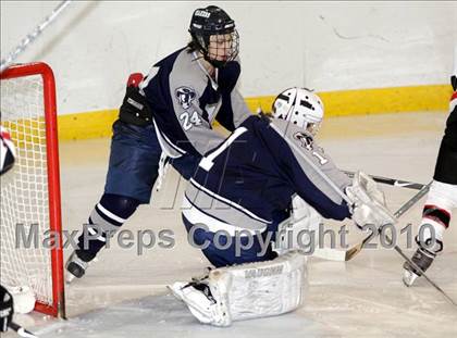 Thumbnail 3 in Scarborough vs Moses Brown (Maine Hockey Invitational) photogallery.