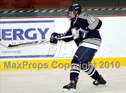 Thumbnail 2 in Scarborough vs Moses Brown (Maine Hockey Invitational) photogallery.