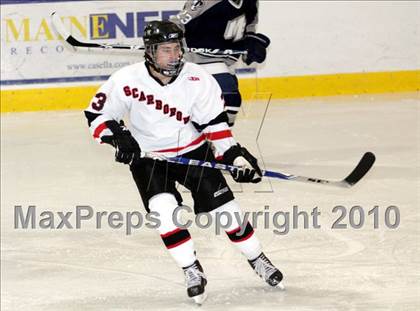 Thumbnail 3 in Scarborough vs Moses Brown (Maine Hockey Invitational) photogallery.