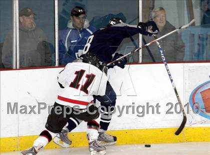 Thumbnail 3 in Scarborough vs Moses Brown (Maine Hockey Invitational) photogallery.