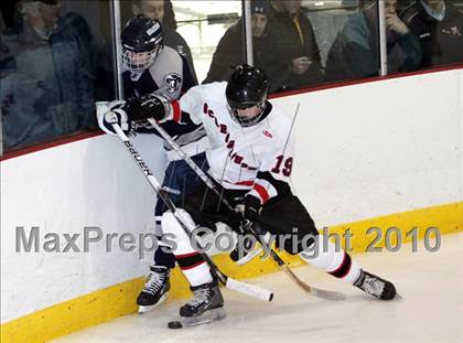 Thumbnail 2 in Scarborough vs Moses Brown (Maine Hockey Invitational) photogallery.