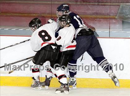 Thumbnail 2 in Scarborough vs Moses Brown (Maine Hockey Invitational) photogallery.
