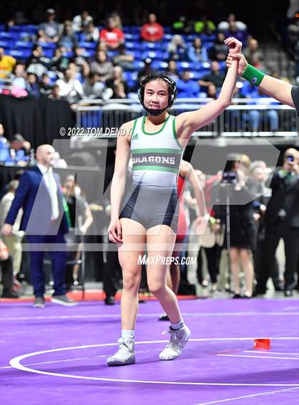 Thumbnail 1 in UIL State Championships - 6A 110lb Final photogallery.