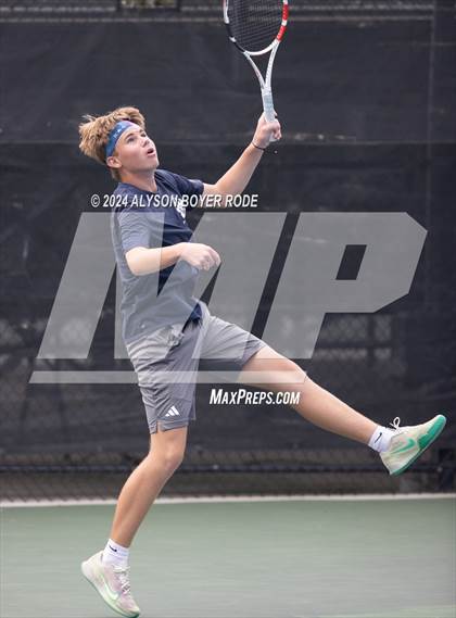 Thumbnail 2 in NCHSAA 1A Finals (Doubles) photogallery.