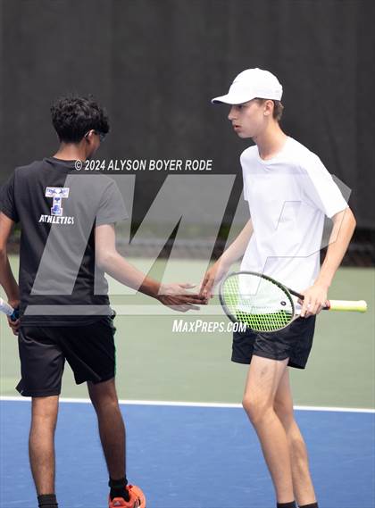 Thumbnail 3 in NCHSAA 1A Finals (Doubles) photogallery.