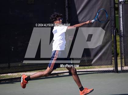 Thumbnail 1 in NCHSAA 1A Finals (Doubles) photogallery.