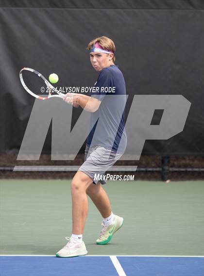 Thumbnail 2 in NCHSAA 1A Finals (Doubles) photogallery.