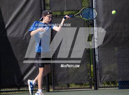 Thumbnail 2 in NCHSAA 1A Finals (Doubles) photogallery.