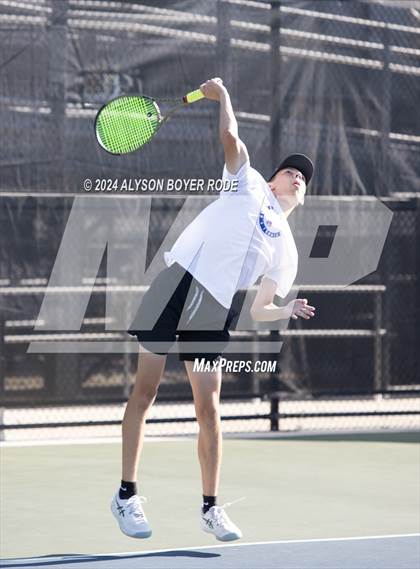 Thumbnail 2 in NCHSAA 1A Finals (Doubles) photogallery.