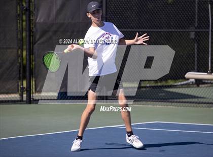 Thumbnail 3 in NCHSAA 1A Finals (Doubles) photogallery.