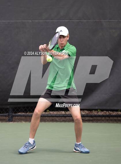 Thumbnail 1 in NCHSAA 1A Finals (Doubles) photogallery.