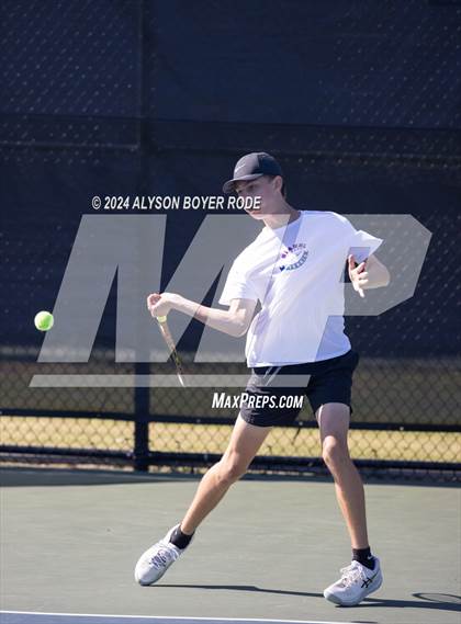 Thumbnail 3 in NCHSAA 1A Finals (Doubles) photogallery.