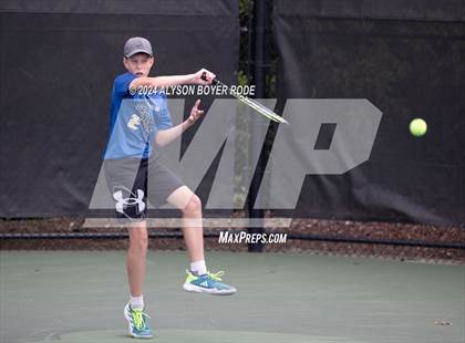 Thumbnail 1 in NCHSAA 1A Finals (Doubles) photogallery.