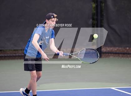 Thumbnail 1 in NCHSAA 1A Finals (Doubles) photogallery.